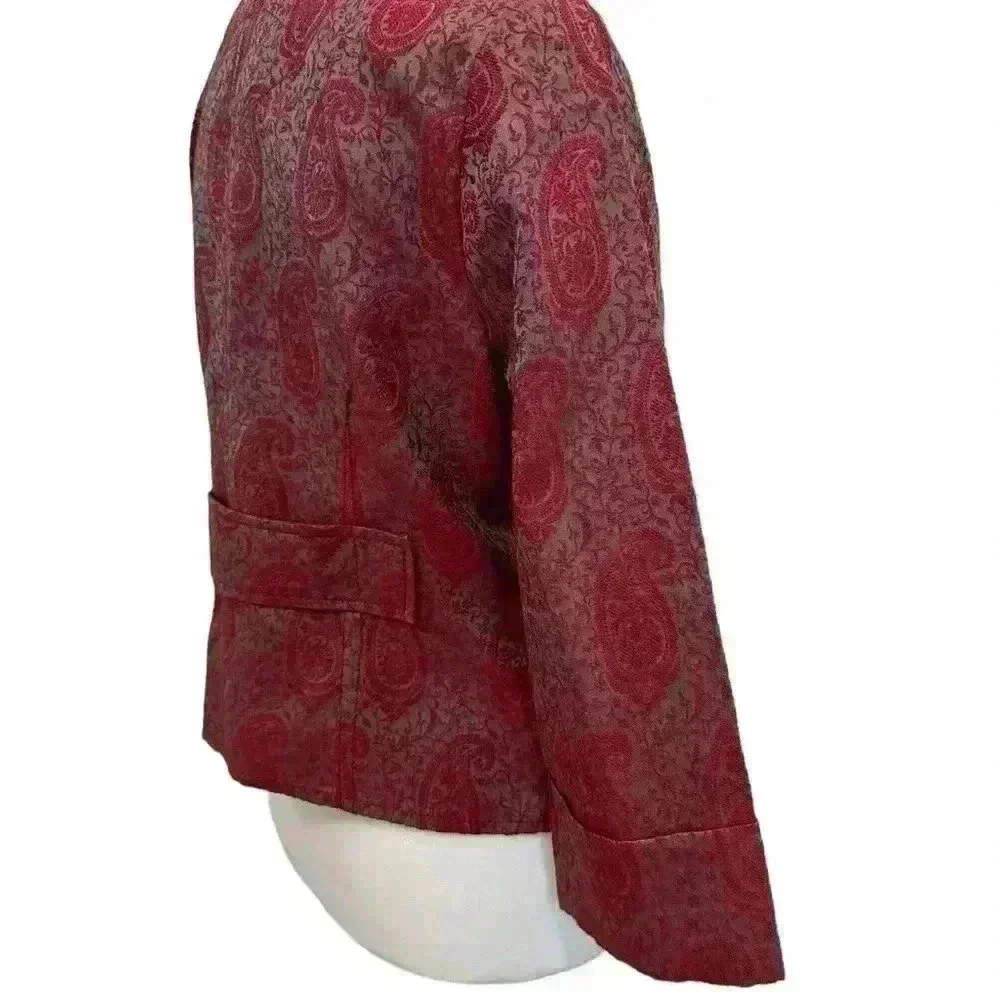 ROBERT GRAHAM BLAZER JACKET SIZE 6 NWOT - Picture 5 of 11